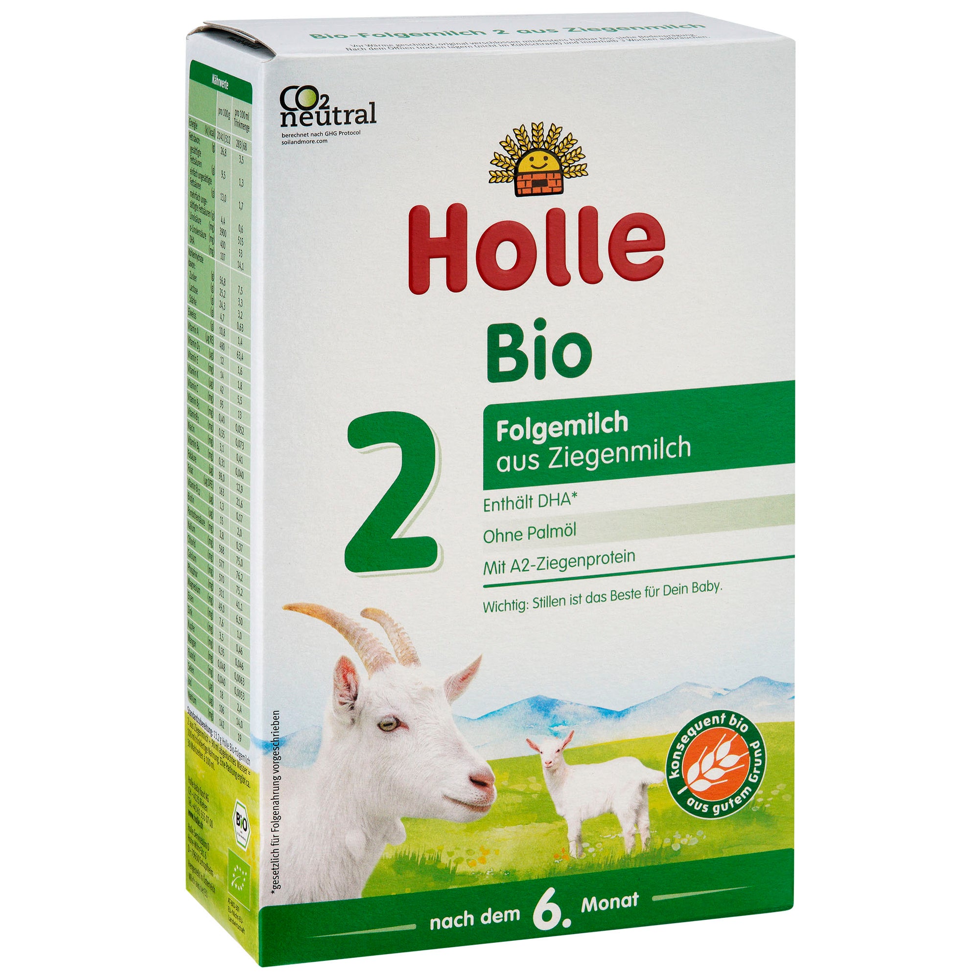 Holle Goat Stage 2 Organic BIO Follow-On Infant Milk Formula - Formula Stork