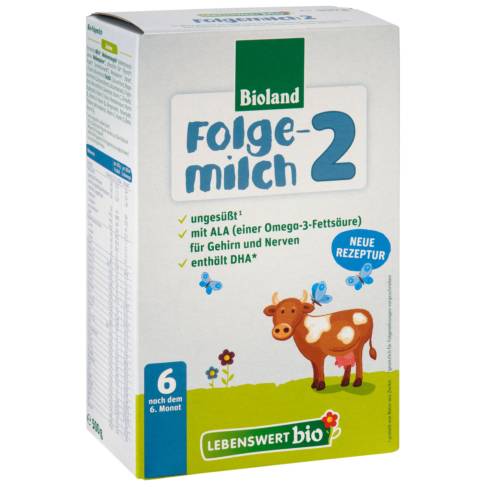 Lebenswert BIO Folgemilch Stage 2 Organic Follow-On Infant Milk Formula - Formula Stork