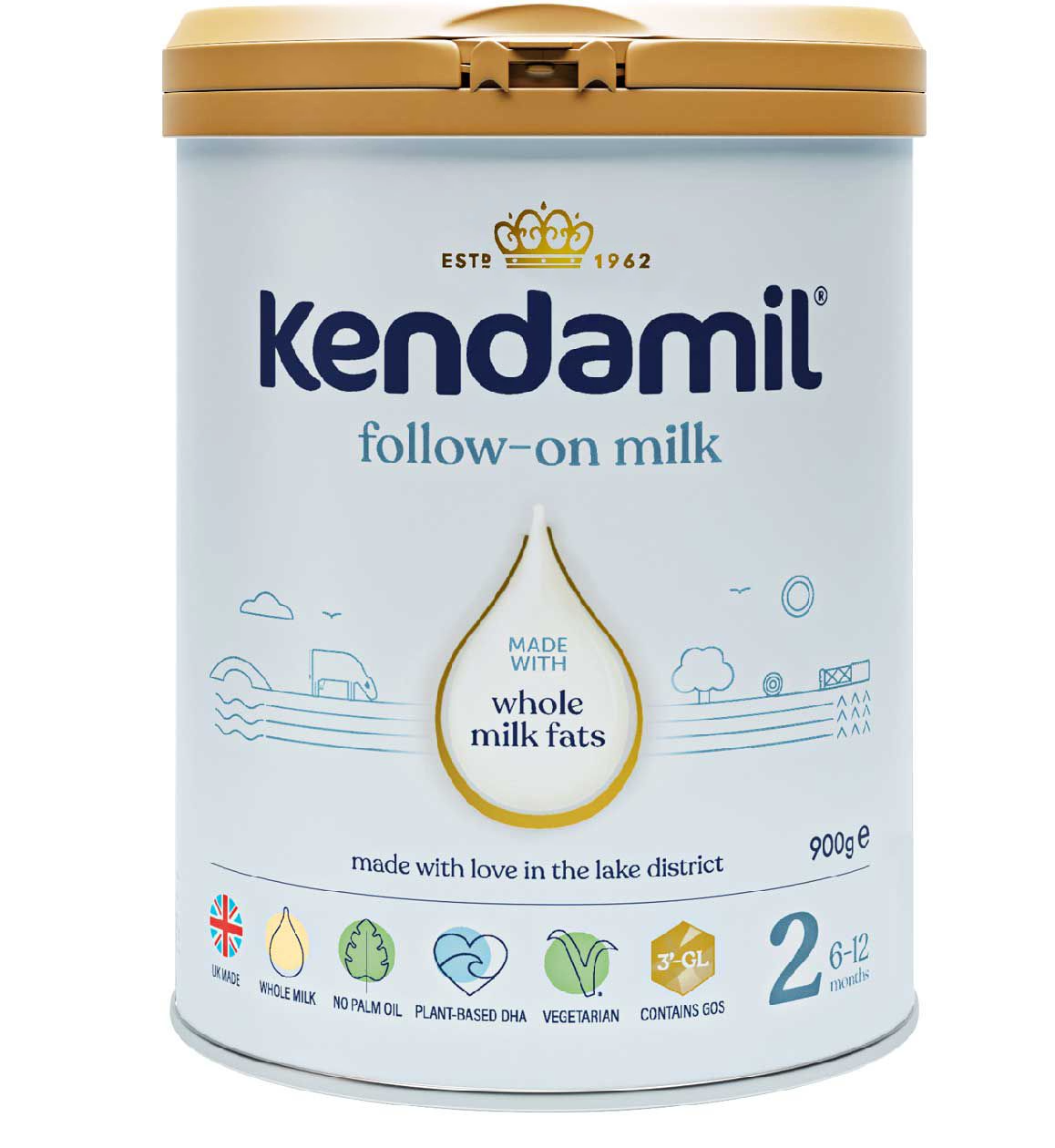 Kendamil Classic Stage 2 Follow-On Infant Milk Formula - Formula Stork
